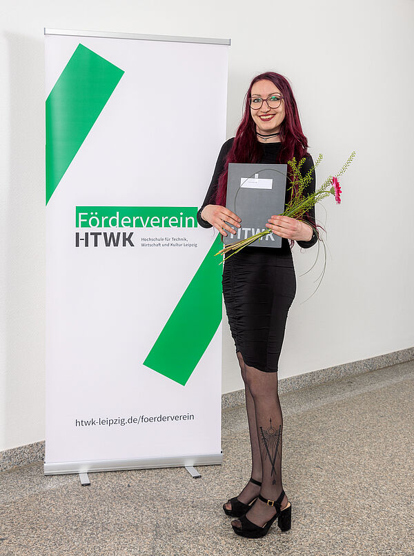 Preis des Fördervereins der HTWK Preisträgerin Mareike Janßen