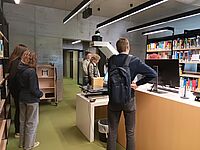Blick in die Hochschulbibliothek