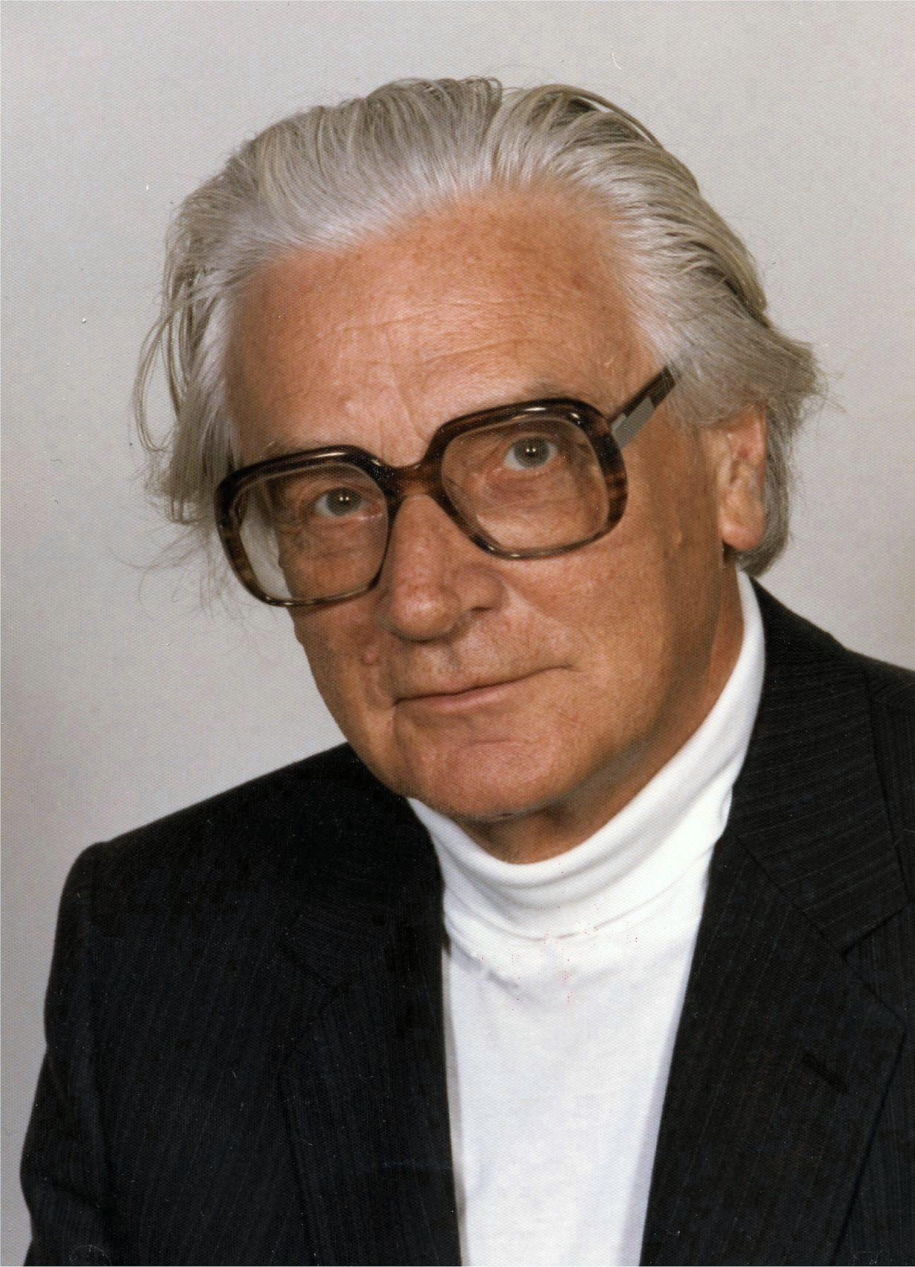 Konrad Zuse (Quelle: Klaus H. Zürner) Portrait von Konrad Zuse